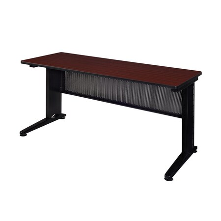Fusion Fusion Training Tables, 72 W, 24 L, 29 H, Wood, Metal Top MFTT7224MH